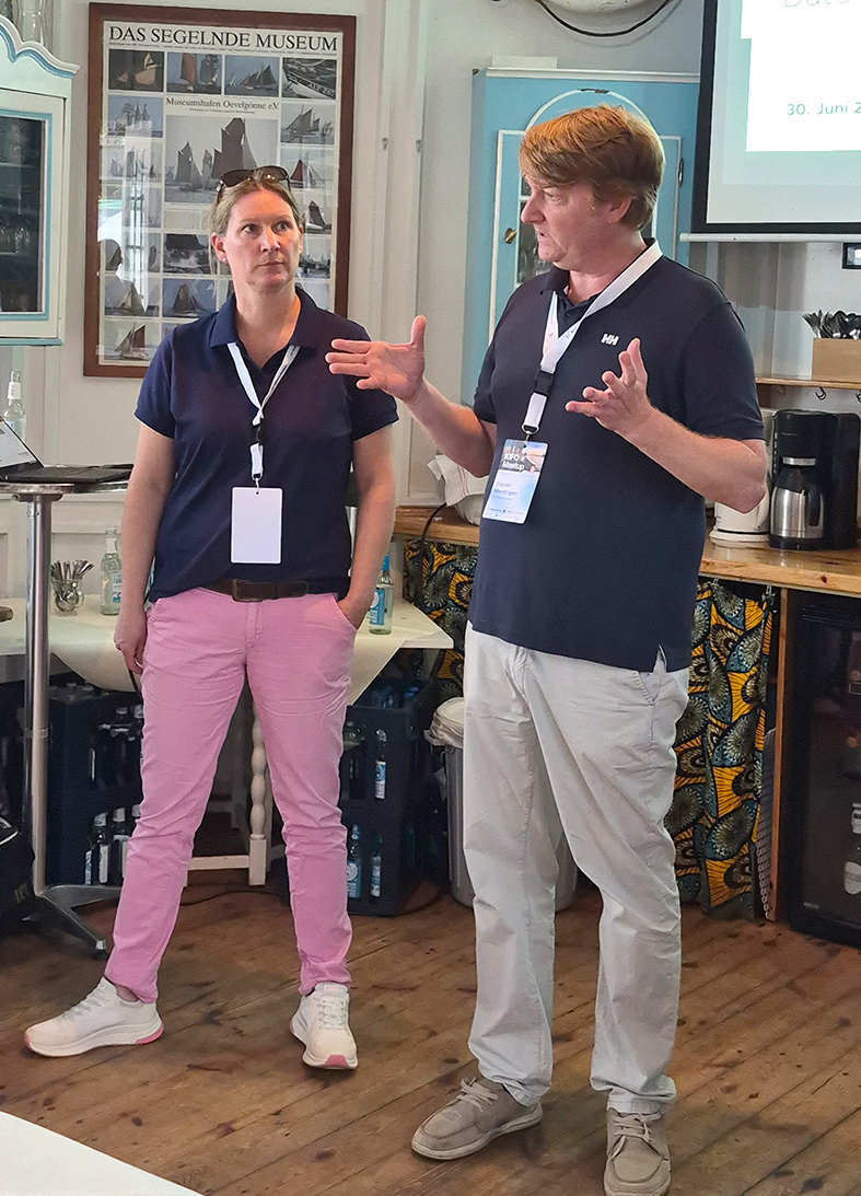 Gründer von Bilderladen beim KiFo Meetup Hamburg